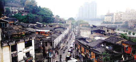 福州倉山掌故 走馬山前看走馬，番船浦里泊番船