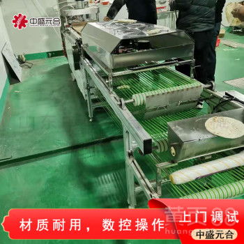 永州商用水烙饃機與全自動烤鴨餅機生產線 現代餅干機械的創新應用