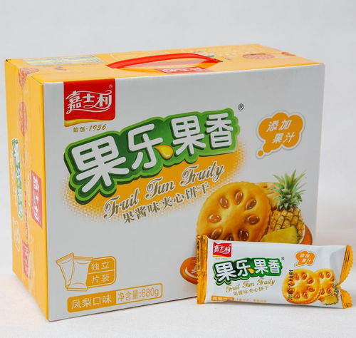 嘉士利果樂果香夾心餅干 代餐與兒童零食的多功能選擇